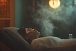 © YouraPechkin - Relaxation experience in a serene spa setting with calming ambiance and steam