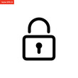 © erick61 - line art padlock icon design