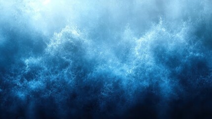 Poster - blue gradient abstract background,a textured grainy effect evoking depth,motion,stock image