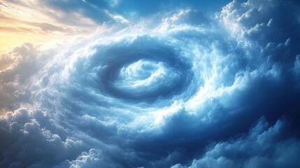 Leinwandbilder - blurred swirl in the clouds,photo stock