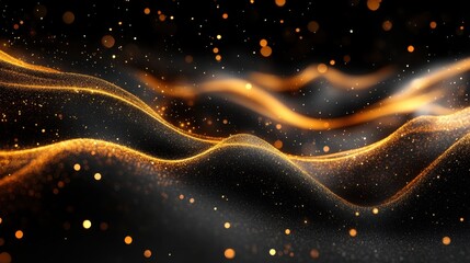 Aufkleber - elegant black,gold abstract background,sparkling texture luxury design