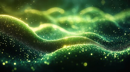 Canvas Print - green abstract dynamic background,photo stock