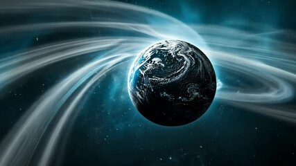 Wall Mural - earth's magnetosphere