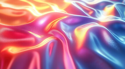 Aufkleber - holographic rainbow foil iridescent texture abstract hologram background,photo stock