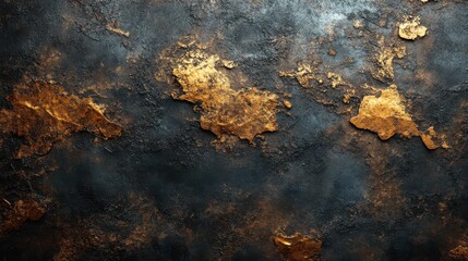 Leinwandbilder - metallic texture background,old grunge copper bronze,rusty gold effect,photo stock