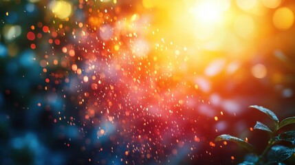 Aufkleber - real lens flare,strong sun backlight,light leaks,stock image