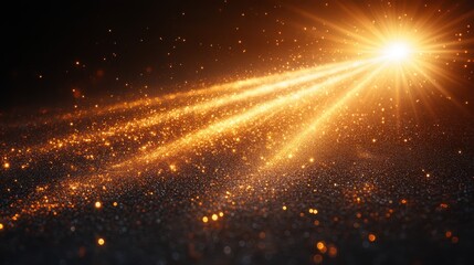 Fototapete - solar flare rays,beams,sparkles,starburst overlay isolated on transparent background for bright light,glow effect,stock image