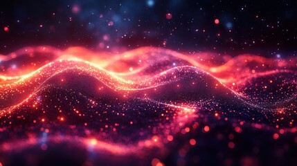 Fototapete - technology background abstract line network,stock photo