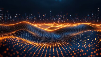 Leinwandbilder - technology digital data abstract background data analysis,access to digital data digital cyberspace,particles,digital data network connections 3d rendering,stock photo