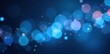 © intothestar - Abstract blue bokeh, shimmering defocused lights , luxury, elegant
