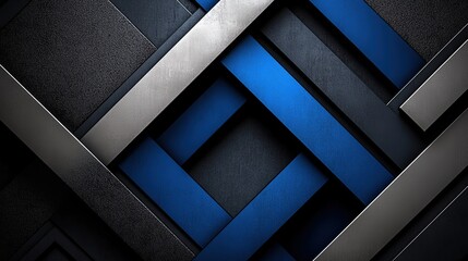 Abstract background in a crisscross rectangle design in dark colors, ideal for graphic and web design, material design