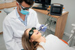 © Proxima Studio - Using a modern method of laser teeth treatment