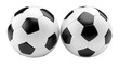 © Siasart Studio - 3D Rendered Soccer Balls Isolated on Transparent Background Realistic Illustration