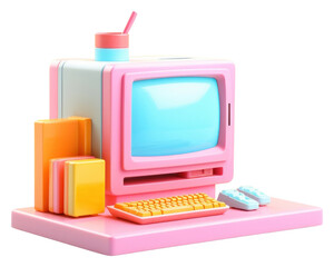Wall Mural - png pastel computer electronics technology multimedia.