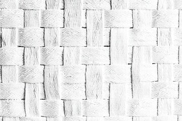 Wall Mural - intricate white woven texture in close-up, ideal for backgrounds