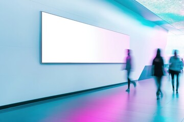 Fototapete - Futuristic Wellness Analytics Hub Sleek Blurred Motion Interface Design for Next-Gen Performance Optimization and Digital Transformation Strategies
