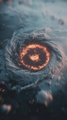 Aufkleber - Immersive Climate Crisis Visualization Apocalyptic Hurricane Tracking with AI-Powered Meteorological Simulation for Emergency Response and Global Sustainability Insights