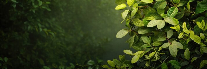 Poster - Verdant Green Gradient Immersive Biophilic Design Showcase - Eco-Conscious Visual Storytelling for Sustainable Wellness Environments and Digital Mindfulness Content