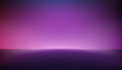 Aufkleber - Purple Background Wall Studio Room with Spotlights,Shadow on floor.Empty Dark Violet Backdrop Stage Show with neon light for product presentation,Vector 3D Ivy Display Podium Stand