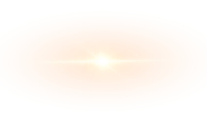 Aufkleber - PNG spotlight with neon flare and glowing sparkles. Futuristic stadium light burst. Abstract vector background with shiny rays, perfect for stage, show, or festive design.