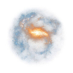 Wall Mural - png real galaxy top view astronomy universe nebula.