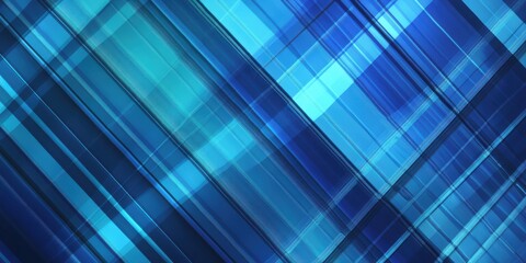 Wall Mural - abstract blue scottish pattern background
