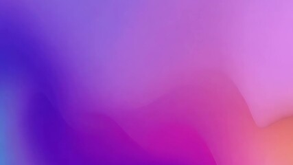 Wall Mural - Vibrant Abstract Purple and Pink Gradient Background Animation Loop