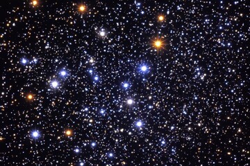 Wall Mural - captivating deep space vista showcasing a myriad of twinkling stars in a mesmerizing celestial displ
