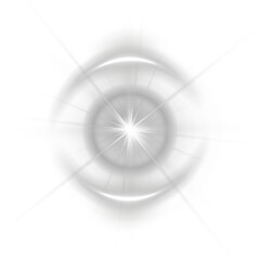 Wall Mural - gloves light effect. star burst with glitter on white background. vector illustration.