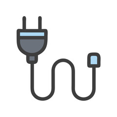 Poster - Power Plug Connection Icon Representing Electric Supply