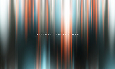 Aufkleber - Modern abstract background with grey, orange and blue stripes. Vector illustration backdrop advertise banner or poster design.