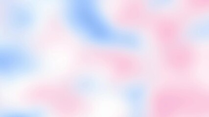 Fototapete - Soft Pastel Background Featuring Pink and Blue Shades, Suitable for Design, Branding, and Promotional Visuals. Loop Footage
