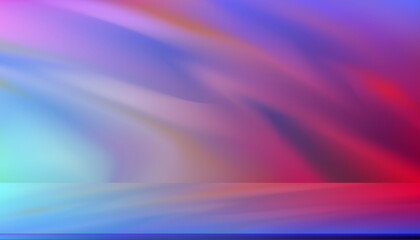 Aufkleber - Prism gradient with abstract white light texture background,Vector Design 3d Rainbow wall,Organic drop diagonal holographic flare,Shadows of iridescent light,Abstract background for banner concept