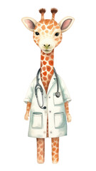 Wall Mural - png cute animal doctor cartoon mammal