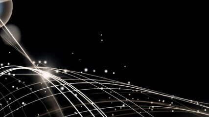 Wall Mural - creative light effect animated overlay, transparent 4k video, alpha channel, prores 4444