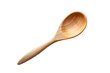 © ABDULLAH KHAN - Handcrafted Natural Wooden Spoon - Ideal for Cooking and Serving isolated on white background . A Handcrafted Natural Wooden Spoon illustration on white