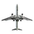 © Poly - Airplane Landing Overhead View of a Commercial Jetliner