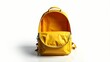 © Leah - Empty Mustard Yellow Backpack - Stylish and Practical