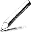 © labirint - Sketch of a graphite pencil drawing with shading in black and white illustration. Vector illustration