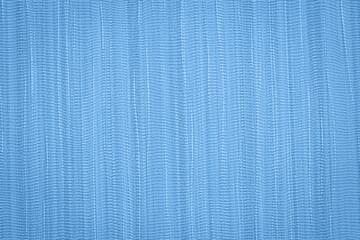 Poster - Soft blue fabric features a distinct wavy texture, ideal for various design projects or clothing, enhancing elegance in any setting