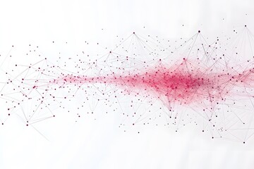 Wall Mural - Global network connection world map , Generative AI