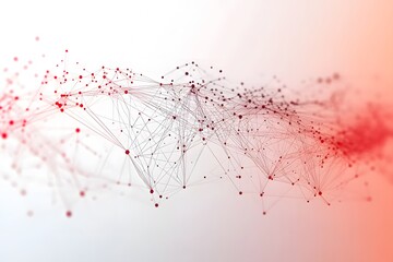 Wall Mural - Global network connection world map , Generative AI