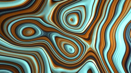abstract teal and brown swirls animation video black background