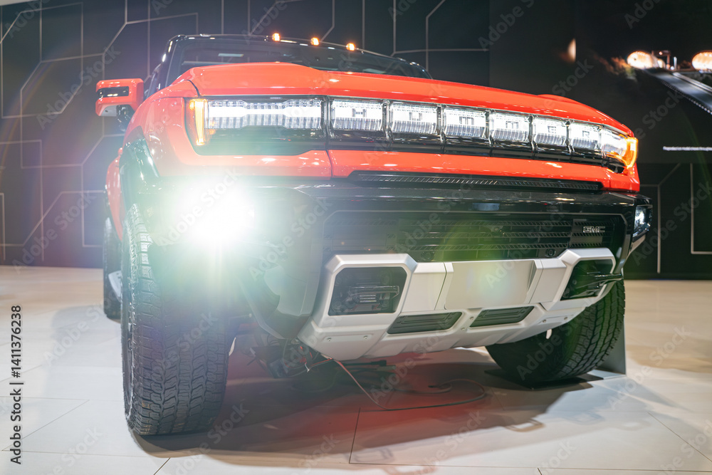 2025 Hummer EV SUV automobile at the 2025 Canadian International ...