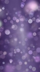 Wall Mural - slow motion looped dark violet foggy cloud bubble bokeh particles vertical animation background.