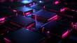 © medi - Futuristic circuit boards, glowing in vibrant colors,  complex network,  technology concept