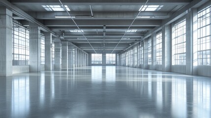 Aufkleber - Industrial loft space
