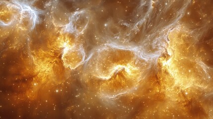 Wall Mural - abstract nebula space image