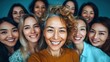 © NovaVision - A joyful group of diverse women sharing smiles, portraying genuine happiness and connection.