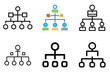 © Lutfor - Organization Chart Icon for Structure and Hierarchy